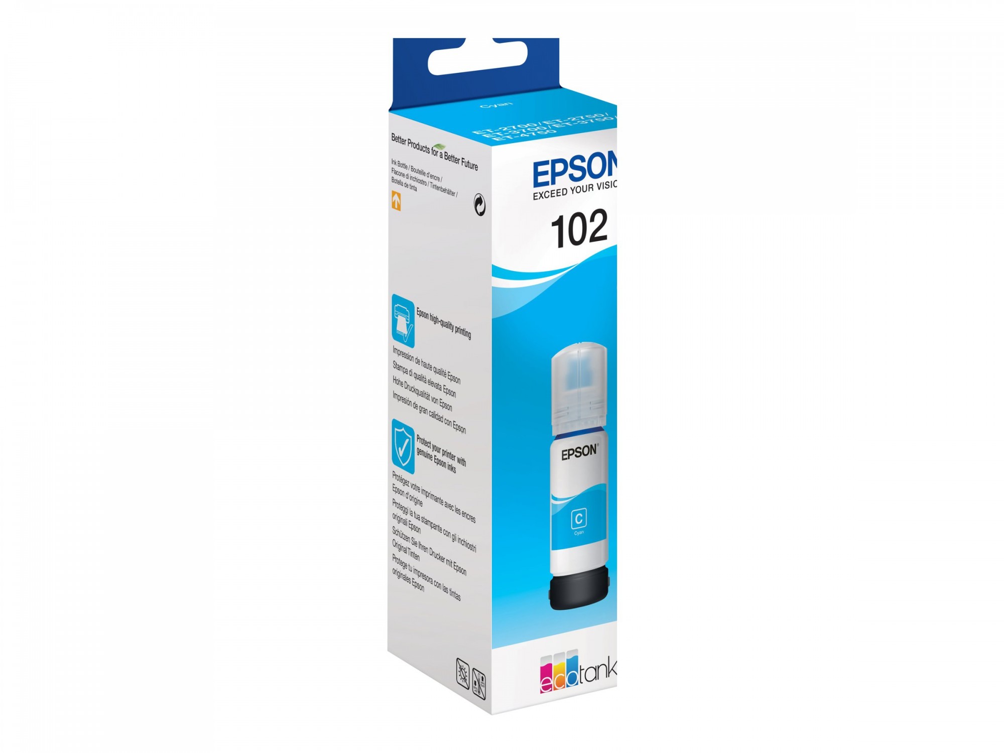 Epson 102 - 70 ml - Cyan - original - Tintenbehälter