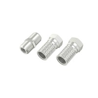  | Hama SAT-Adapter-Set, 2x F-Stecker und Adapter F-Kupplung/F-Kupplung