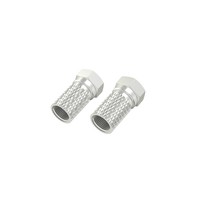  | Hama F-Stecker, 6,8 mm, schraubbar, 2 Stück