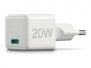  | Hama Netzteil - super-mini charger - 20 Watt - QC 2.0, QC 3.0, PD 3.0 (24 pin USB-C)