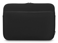  | Hama Laptop-Sleeve Neoprene mit Vorderfach 36 - 40 cm 14.1-15.6 Schwarz