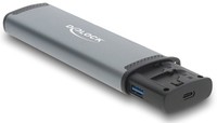  | Delock USB 5 Gbps Kartenleser mit SD und Micro Slot Aufbewahrungsfächern für