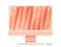 | Apple iMac Z1E8 59.62cm Standardglas M4 8C CPU/8C GPU/16C N.E. SSD Gbit Eth MM NumKey TID DE Orange