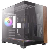 Antec CX800M Wood ARGB - Mid tower Gaming - ATX - Seitenteil mit Fenster (gehärtetes Glas)