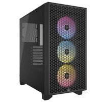  | Corsair 3000D RGB AIRFLOW - Mid tower - E-ATX - Seitenteil mit Fenster (gehärtetes Glas)