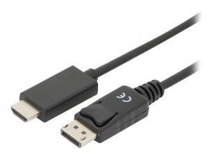  | DIGITUS DisplayPort Adapterkabel, DP - HDMI Typ A