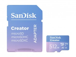  | SanDisk Creator - Flash-Speicherkarte (microSDXC-an-SD-Adapter
