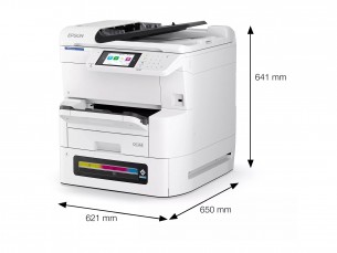  | Epson WorkForce Pro EM-C8100RDWF - Multifunktionsdrucker - Farbe - Tintenstrahl - A3 (Medien)