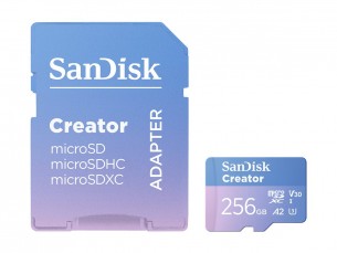  | SanDisk Creator - Flash-Speicherkarte (microSDXC-an-SD-Adapter inbegriffen)
