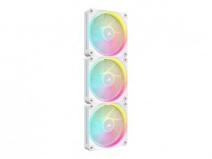 | Corsair iCUE Link LX120 RGB Starter Kit - Gehäuselüfter - 120 mm - weiß (Packung mit 3)