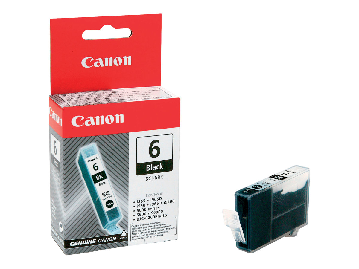 Canon BCI-6BK - Schwarz - original - Tintenbehlter