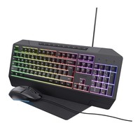  | Trust GXT 791 Tastatur Maus enthalten USB QWERTZ Deutsch Schwarz 25284 - Desktop - 6.400 dpi