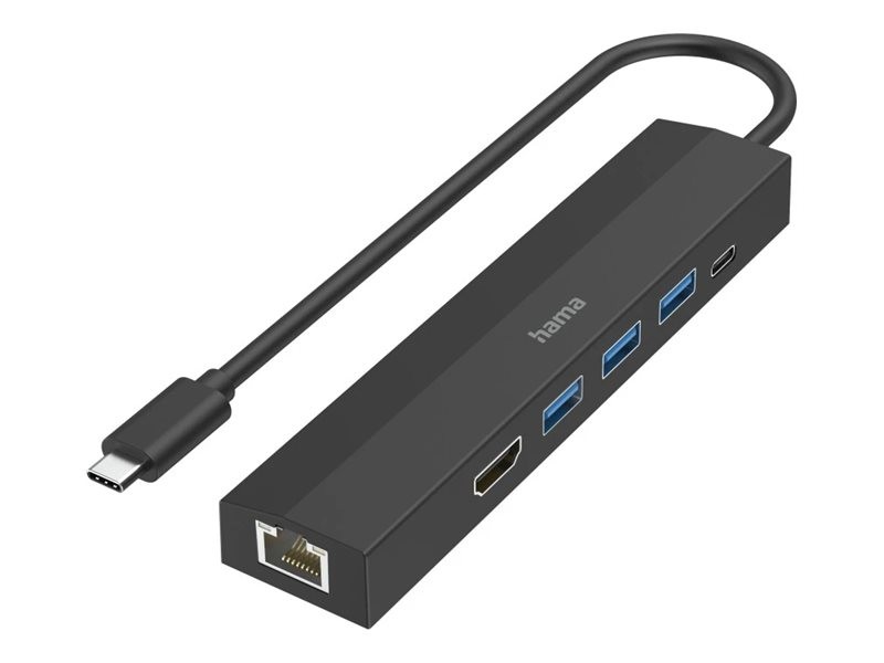 Hama Entry Line - Dockingstation - USB-C 3.2