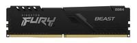  | Kingston FURY Beast 16GB 3200MT/s DDR4 CL16 DIMM Black - 16 GB - 1 x 16 GB - DDR4 - 288-pin DIMM
