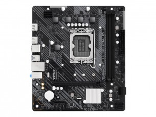 | ASRock H610M-H2/M.2 D5 - Motherboard - micro ATX - LGA1700 Sockel - H610 Chipsatz - USB 3.2 Gen 1 - Gigabit LAN - Onboard-Grafik (CPU erforderlich)