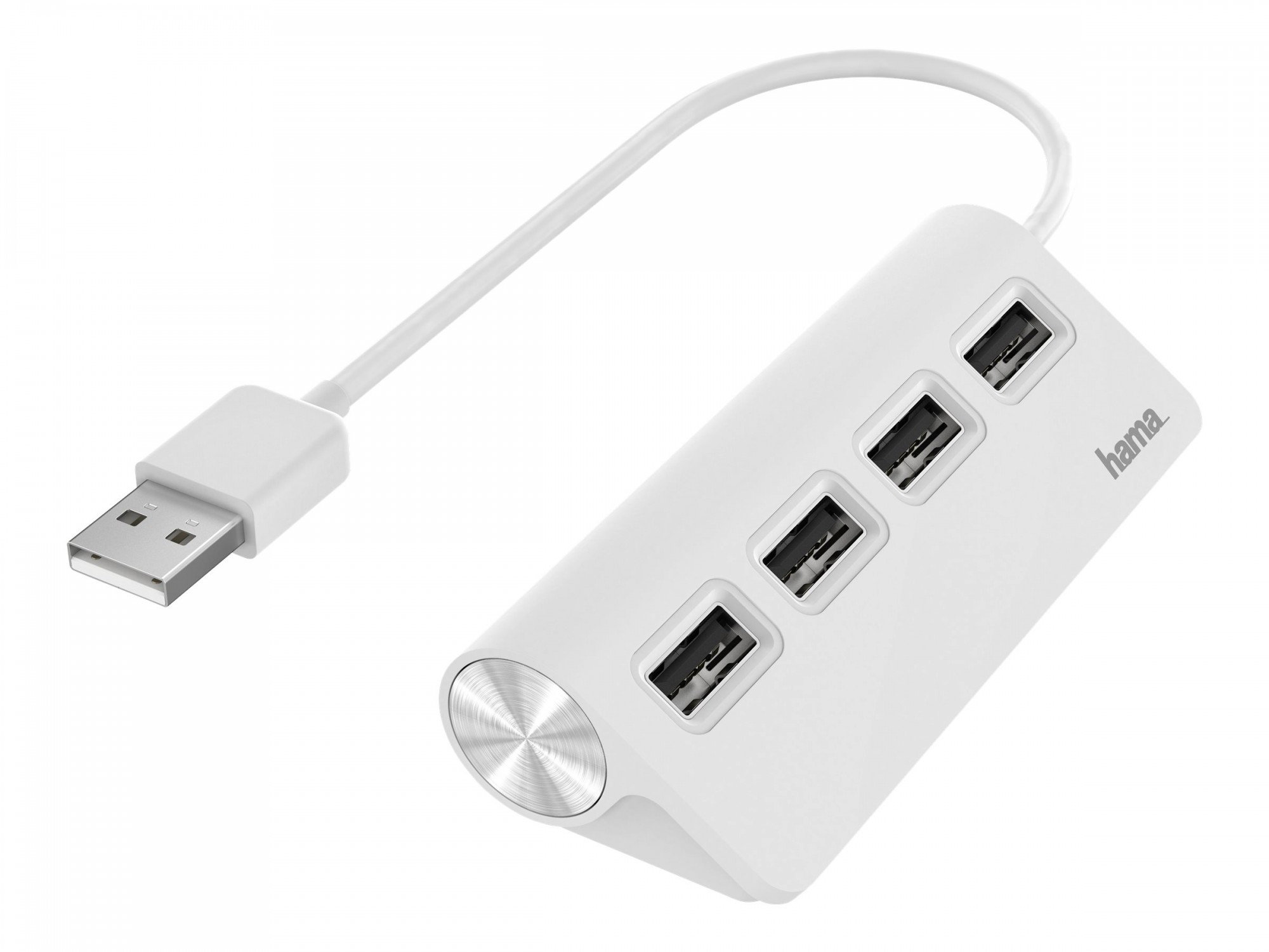 Hama Hub - 4 x USB 2.0 - Desktop