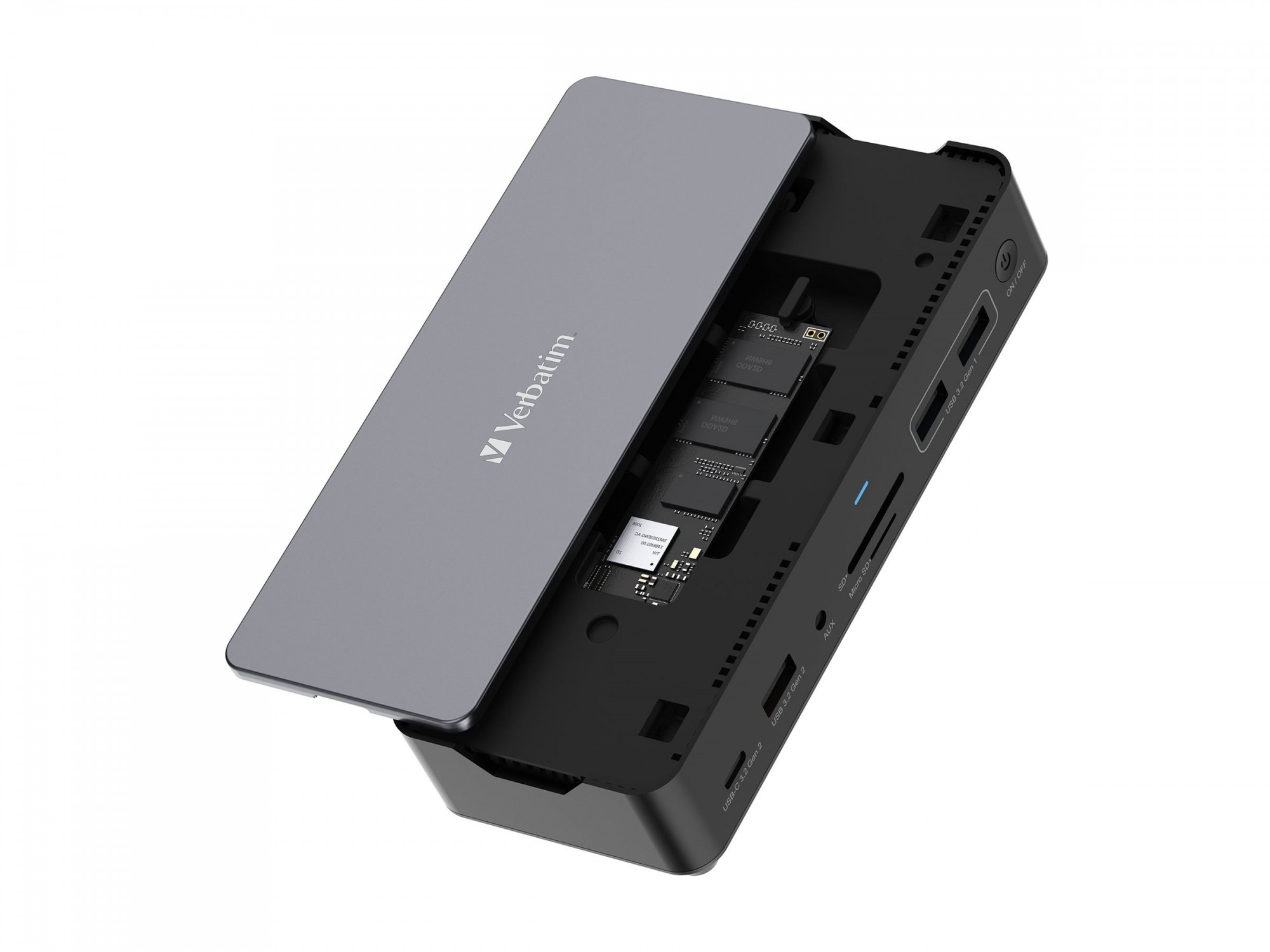 Verbatim Pro - Dockingstation - USB-C - 2 x HDMI