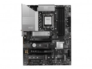 | MSI PRO Z890-S WIFI6E - Motherboard - ATX - LGA1851 Sockel - Z890 Chipsatz - USB-C 3.2 Gen 2x2, USB 3.2 Gen 1 - 2.5 Gigabit LAN, Wi-Fi 6E, Bluetooth - Onboard-Grafik (CPU erforderlich)