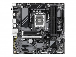 | Gigabyte B760M DS3H WIFI6E GEN5 - Motherboard - micro ATX - LGA1700-Sockel - B760 Chipsatz - USB 3.2 Gen 1, USB-C 3.2 Gen2 - 2.5 Gigabit LAN, Wi-Fi 6E, Bluetooth - Onboard-Grafik (CPU erforderlich)
