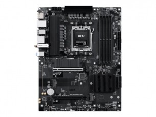 | MSI PRO B850-S EVO WIFI - Motherboard - ATX - Socket AM5 - AMD B850 Chipsatz - USB-C 3.2 Gen2, USB 3.2 Gen 1, USB 3.2 Gen 2 - 5 Gigabit Ethernet, Wi-Fi 7, Bluetooth - Onboard-Grafik (CPU erforderlich)
