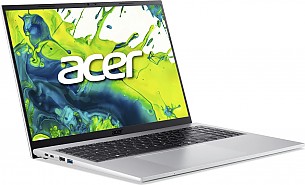 | Acer Aspire Go 16 AG16-71P-SKC, Pure Silver Win11 Pro fertig installiertDisplay 16