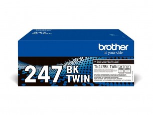  | Brother TN247BK TWIN - 2er-Pack - Hohe Ergiebigkeit