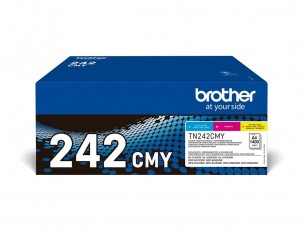  | Brother TN242CMY Value Pack - 3er-Pack - Gelb, Cyan, Magenta
