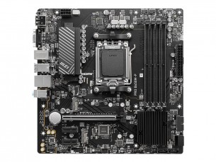  | MSI PRO B650M-P - Motherboard - micro ATX - Socket AM5 - AMD B650 Chipsatz - USB-C 3.2 Gen 2x2, USB 3.2 Gen 2, USB 3.2 Gen 1 - 2.5 Gigabit LAN - Onboard-Grafik (CPU erforderlich)