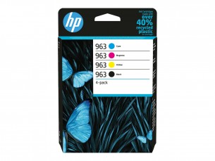 | HP 963 - 4er-Pack - Schwarz, Gelb, Cyan, Magenta