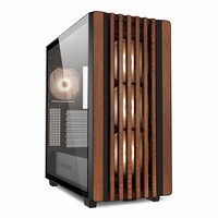  | Sharkoon Gehäuse Rebel C70G RGB ATX 1xGlas holz - Tower - ATX