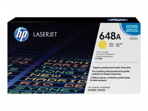  | HP 648A - Gelb - original - LaserJet - Tonerpatrone (CE262A)