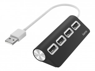  | Hama Hub - 4 x USB 2.0 - Desktop