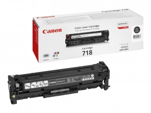  | Canon 718 Black - Schwarz - original - Tonerpatrone