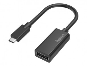  | Hama USB/DisplayPort-Adapter - 24 pin USB-C (M)
