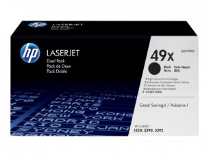  | HP 49X - 2er-Pack - Hohe Ergiebigkeit - Schwarz - original - LaserJet - Tonerpatrone (Q5949XD)