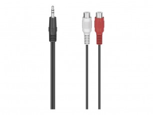  | Hama Essential Line - Audio-Adapter - mini-phone stereo 3.5 mm männlich zu RCA weiblich
