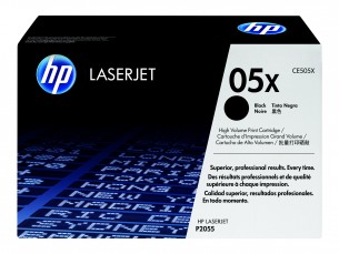  | HP 05X - Hohe Ergiebigkeit - Schwarz - original - LaserJet - Tonerpatrone (CE505X)