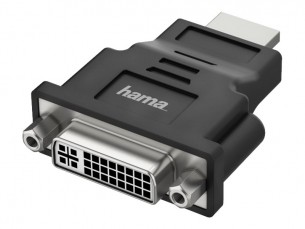  | Hama Videoadapter - Dual Link - HDMI Stecker zu DVI-I weiblich