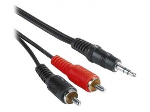  | Hama Audiokabel - Stereo Mini-Klinkenstecker mnnlich zu RCA mnnlich