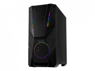  | Inter-Tech IT-3303 Hornet - Tower Gaming - ATX - Seitenteil mit Fenster (Acryl)