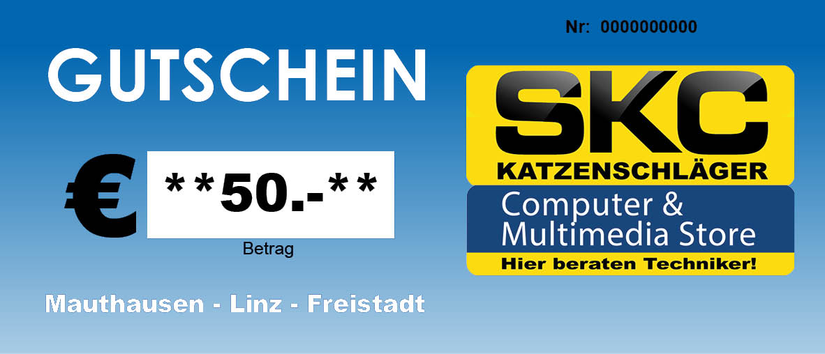 SKC - Gutschein 50 Euro