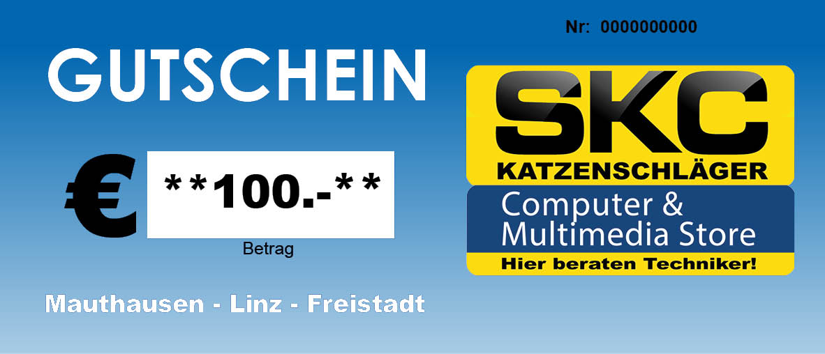 SKC - Gutschein 100 Euro