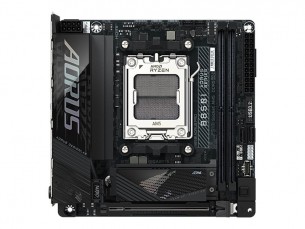  | Gigabyte AORUS B850I PRO - Motherboard - Mini-ITX - Socket AM5 - AMD B850 Chipsatz - USB-C 3.2 Gen2, USB 3.2 Gen 1, USB 3.2 Gen 2 - Bluetooth, 2.5 Gigabit LAN, Wi-Fi 7 - Onboard-Grafik (CPU erforderli