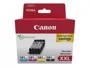  | Canon CLI-581XXL C/M/Y/BK Multi Pack - 4er-Pack