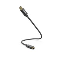  | Hama 00201604 - 0,2 m - USB C - USB C - USB 2.0 - 0,48 Gbit/s - Schwarz