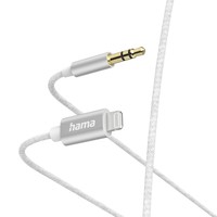  | Hama 00201522 - 1 m - Lightning - 3.5mm - Männlich - Männlich - Weiß