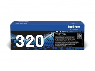 | Brother TN320BK - Schwarz - original - Tonerpatrone