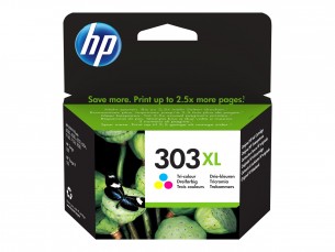  | HP 303XL - 10 ml - Hohe Ergiebigkeit - Farbe (Cyan, Magenta, Gelb)