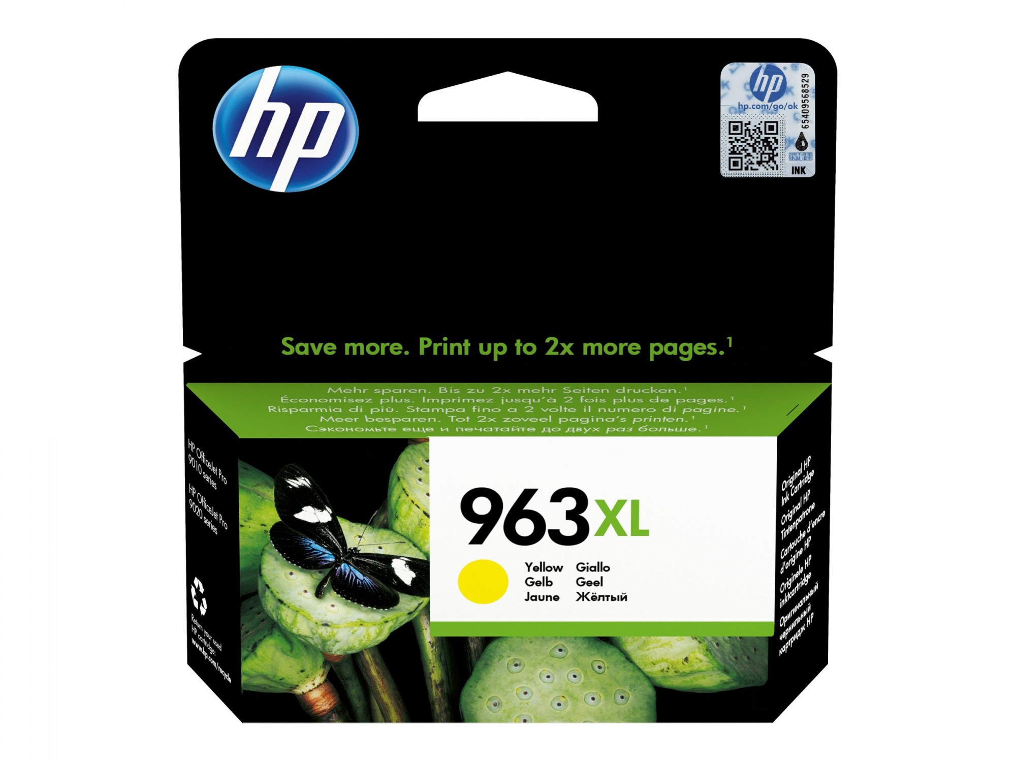 HP Tinte 3JA29AE 963XL XL Gelb - Original - Tintenpatrone