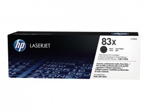  | HP 83X - Hohe Ergiebigkeit - Schwarz - original - LaserJet - Tonerpatrone (CF283X)